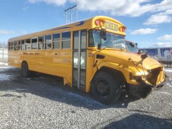  Salvage Blue Bird School Bus