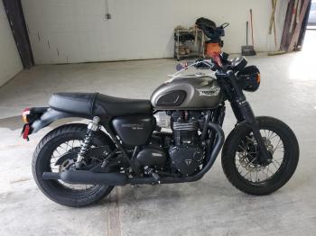  Salvage Triumph Motorcycle Bonneville