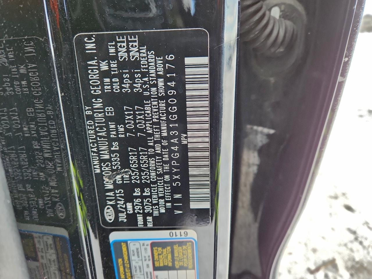 Kia Sorento Lx Image 14