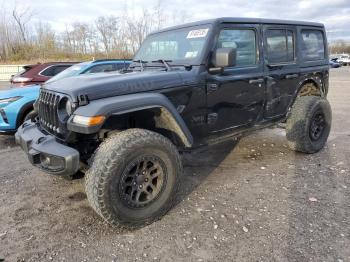 Salvage Jeep Wrangler