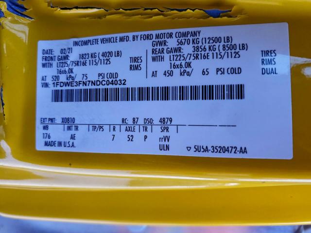 Ford E-350 E350 Super Duty Cutaway Van Image 10