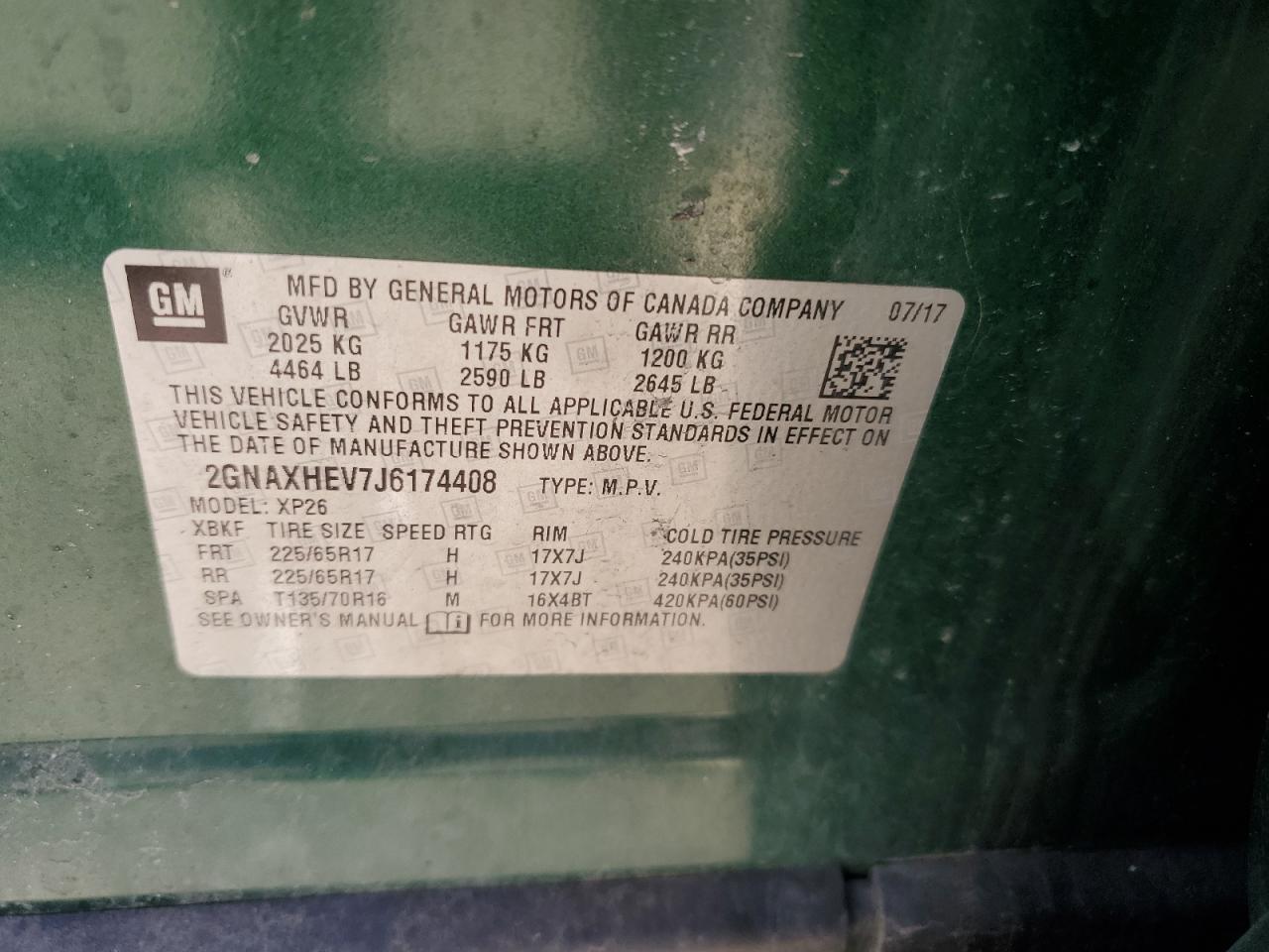 Chevrolet Equinox Ls Image 13