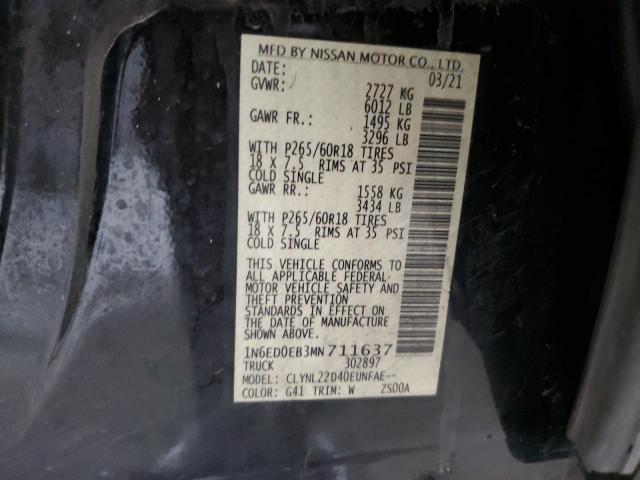 Nissan Frontier S Image 10