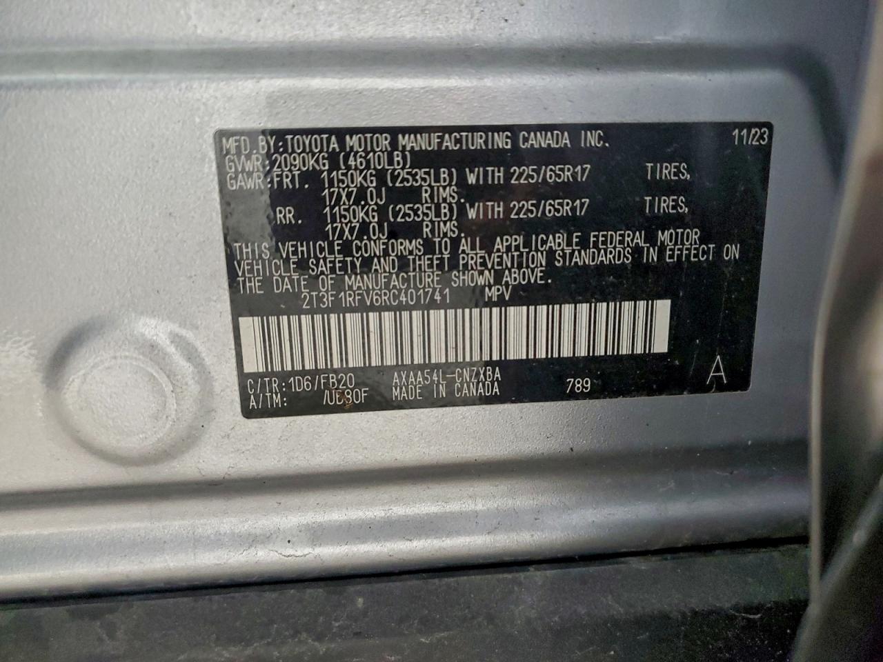 Toyota RAV4 Le Image 9