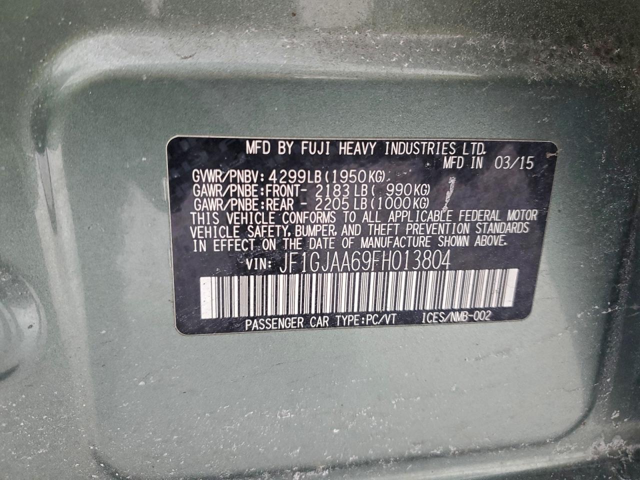 Subaru Impreza Image 11