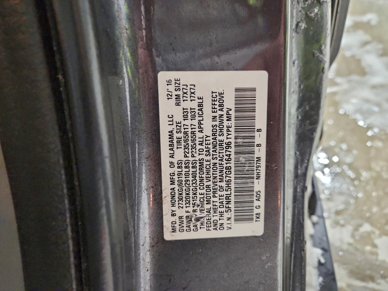 Honda Odyssey Exl Image 8