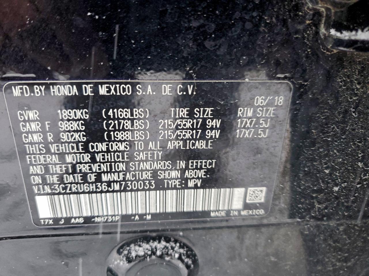 Honda HR-V Lx Image 11