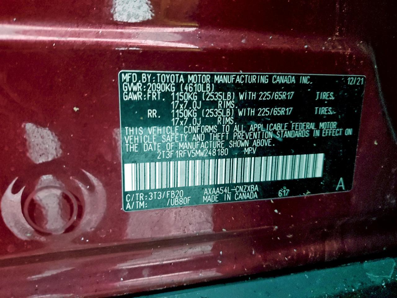 Toyota RAV4 Le Image 13