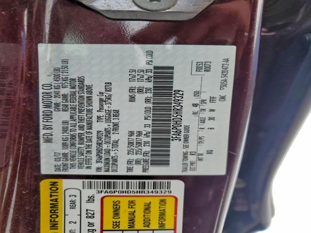 Ford Fusion Se Image 8