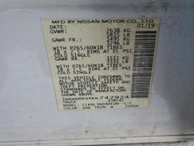 Nissan Frontier S Image 5