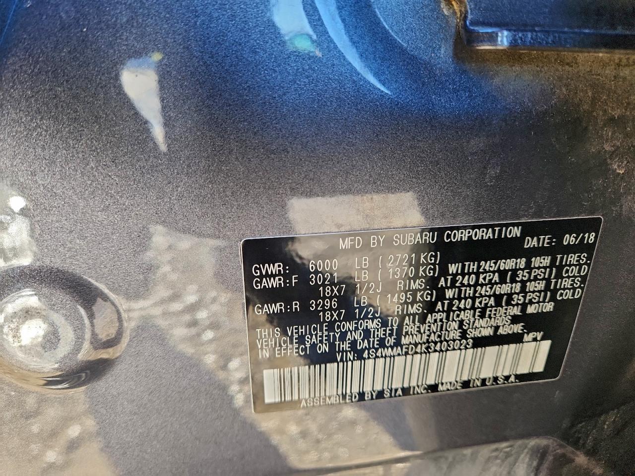 Subaru Ascent Premium Image 10